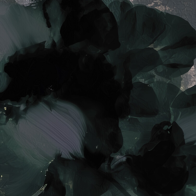 Abstract mixed media artwork and album art design by Toronto artist Elaine Stam, featuring bold compositions and experimental textures